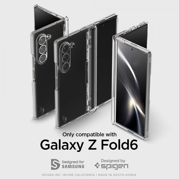 Samsung Galaxy Z Fold 6 Skal Ultra Hybrid Pro Crystal Clear