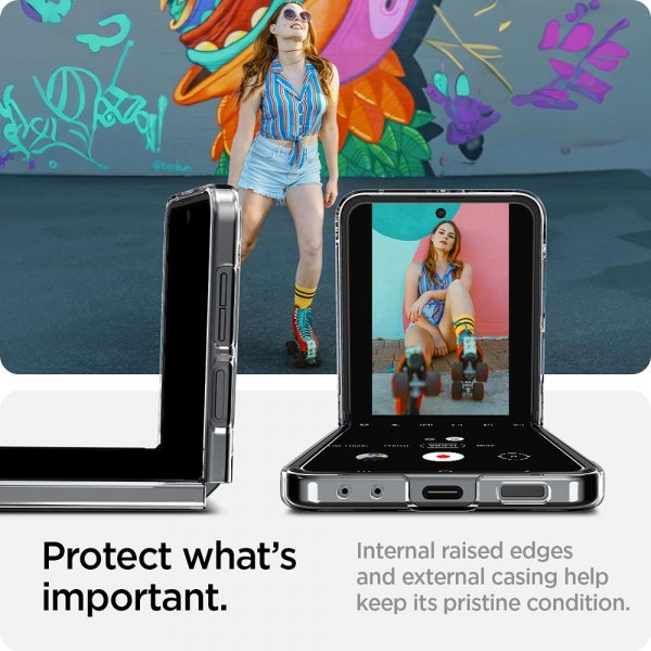 Samsung Galaxy Z Flip 6/Flip 7 FE Skal Air Skin Crystal Clear
