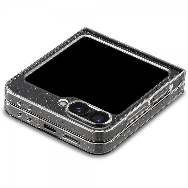 Samsung Galaxy Z Flip 6/Flip 7 FE Skal Air Skin Glitter Crystal Quartz