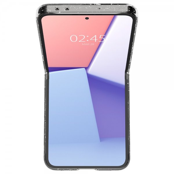 Samsung Galaxy Z Flip 6/Flip 7 FE Skal Air Skin Glitter Crystal Quartz
