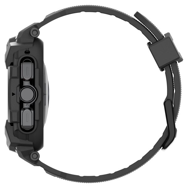 Samsung Galaxy Watch Ultra Armband och Skal Rugged Armor Pro Matte Black
