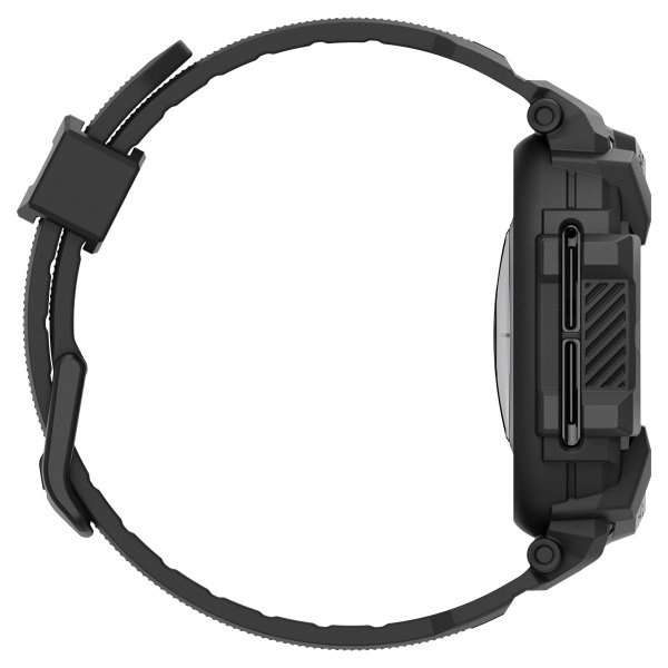 Samsung Galaxy Watch Ultra Armband och Skal Rugged Armor Pro Matte Black