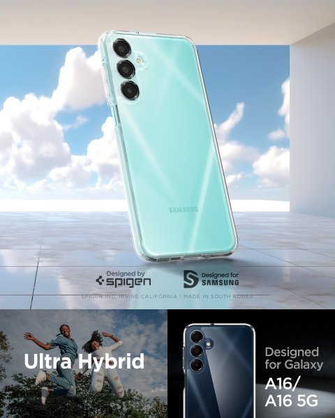 Samsung Galaxy A16 Skal Ultra Hybrid Crystal Clear