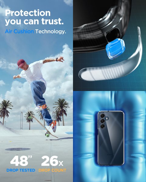 Samsung Galaxy A16 Skal Ultra Hybrid Crystal Clear