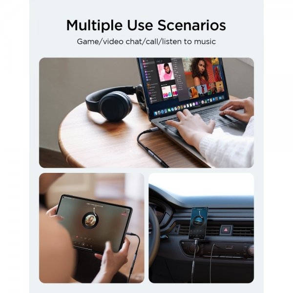 Adapter Audio Transfer Series USB-C to 3.5mm