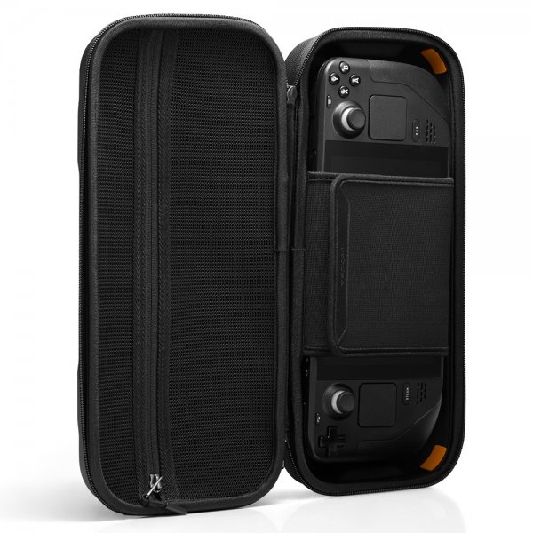 Steam Deck/Steam Deck OLED Väska Rugged Armor Pro Pouch Svart