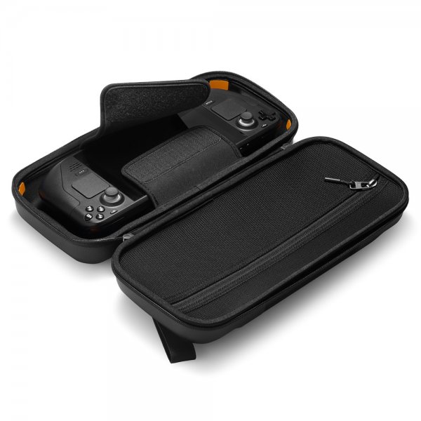 Steam Deck/Steam Deck OLED Väska Rugged Armor Pro Pouch Svart