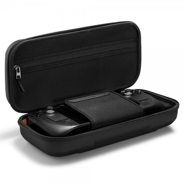 Steam Deck/Steam Deck OLED Väska Rugged Armor Pro Pouch Svart