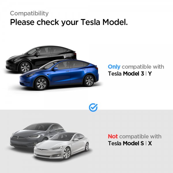 Skärmskydd GLAS.tR EZ Fit Anti-Glare Tesla Model Y/Model 3 (2017-2023)