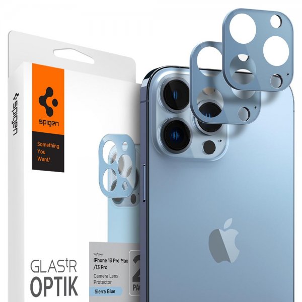 iPhone 13 Pro/iPhone 13 Pro Max Kameralinsskydd Glas.tR Optik 2-pack Sierra Blue