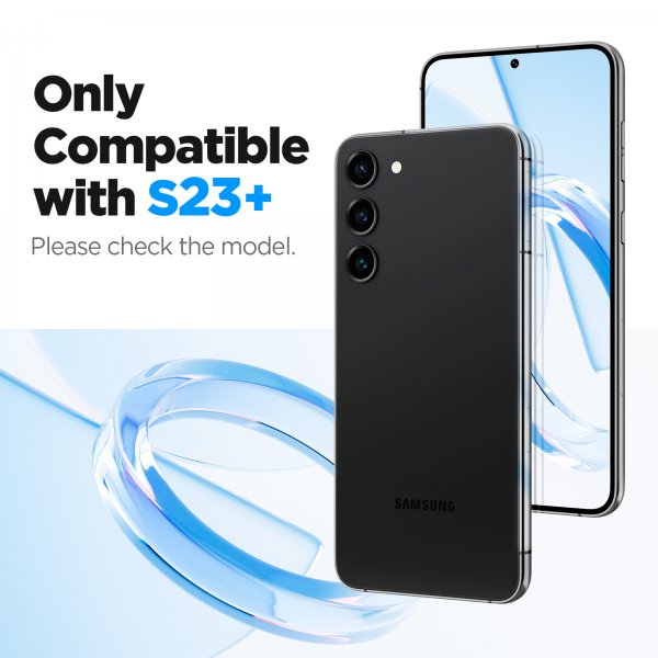 Samsung Galaxy S23 Plus Skärmskydd GLAS.tR EZ Fit 2-pack