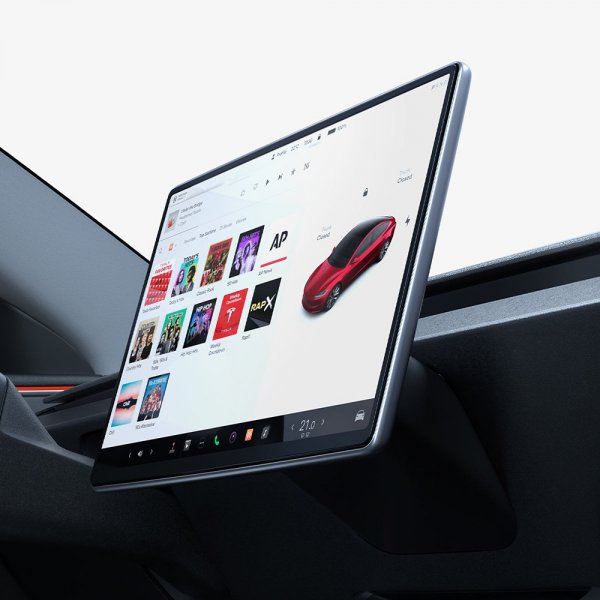 Skärmskydd GLAS.tR EZ FIT Anti-Glare Tesla Model 3 (2024)