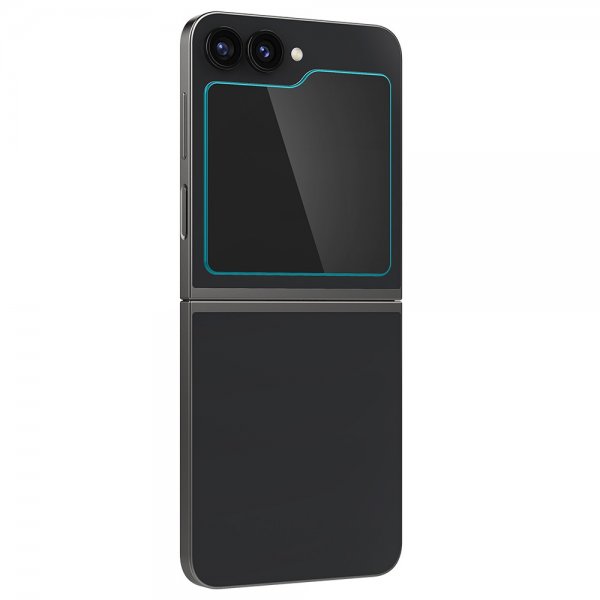 Samsung Galaxy Z Flip 6/Flip 7 FE Skärmskydd GLAS.tR EZ Fit 2-pack