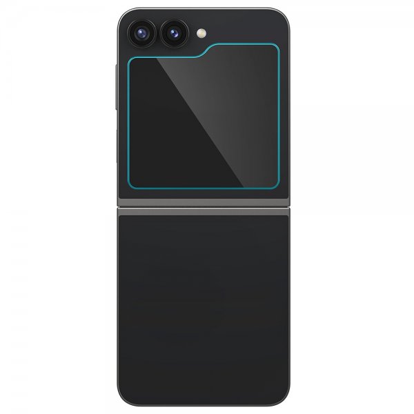 Samsung Galaxy Z Flip 6/Flip 7 FE Skärmskydd GLAS.tR EZ Fit 2-pack