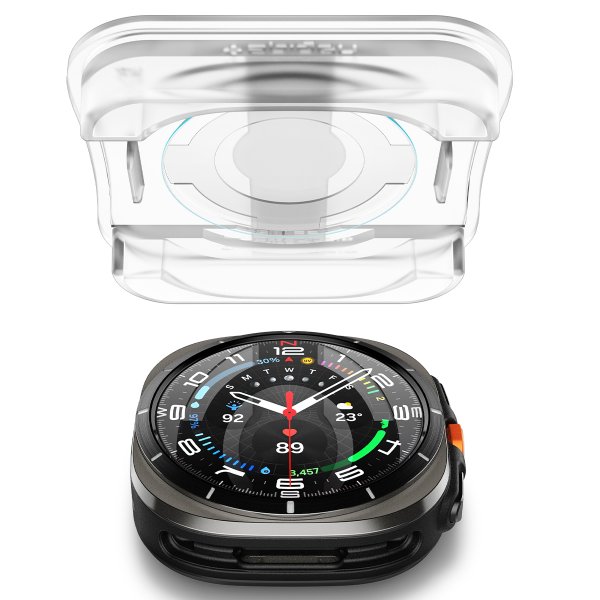 Samsung Galaxy Watch Ultra Skärmskydd GLAS.tR EZ Fit 2-pack