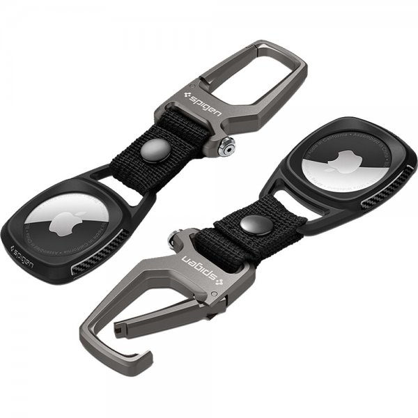 Apple AirTag Hållare Core Armor 2-pack Matte Black