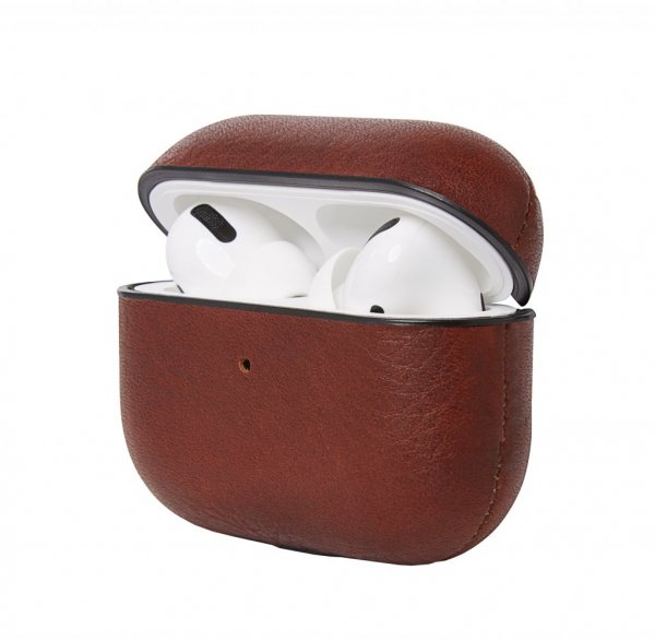AirPods Pro Skal Leather Aircase Brun