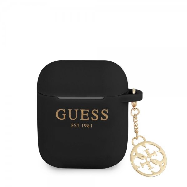 AirPods 1/2 Skal Classic Logo 4G Charm Svart