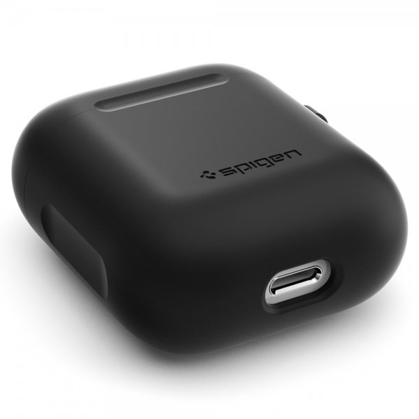 AirPods 1/2 Skal Silicone Case Svart