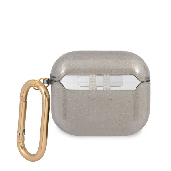 AirPods 3 Skal Glitter Case Svart