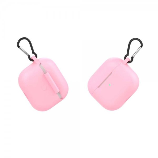 AirPods 3 Skal med Karbinhake Rosa