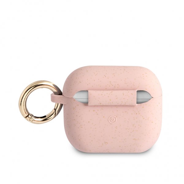 AirPods 3 Skal Printed Logo Rosa
