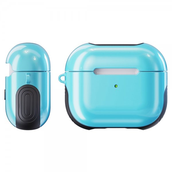 AirPods 3 Skal Gummerad Cyan