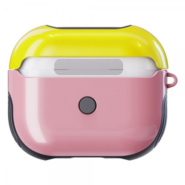 AirPods 3 Skal Gummerad Rosa Gul