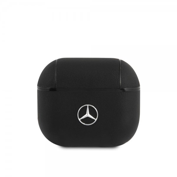 AirPods 3 Skal Metal Logo Svart