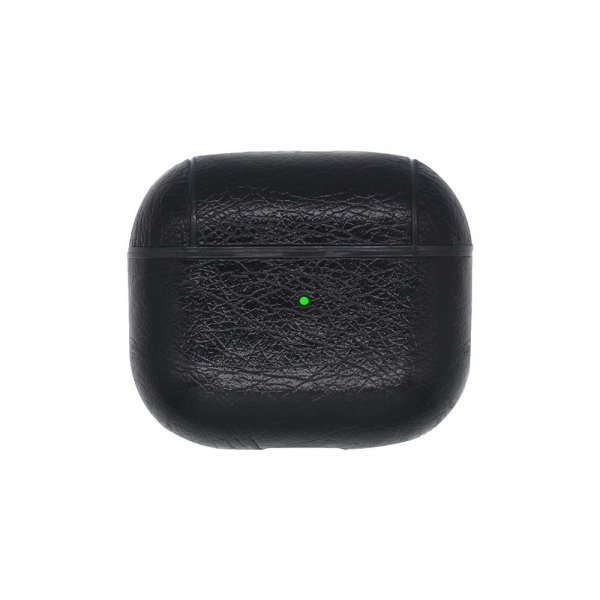 AirPods 3 Skal PU-läder Svart