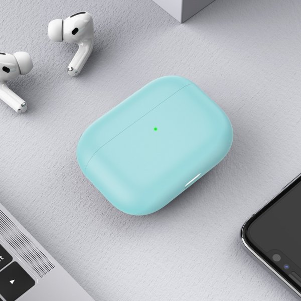 AirPods 3 Skal Silikon Cyan