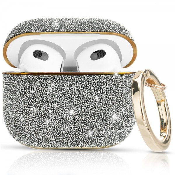 AirPods 3 Skal Strass Silver