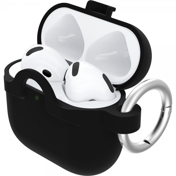 AirPods 4 Skal Headphone Case Black Crystal