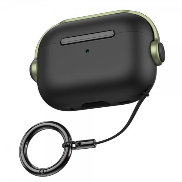 AirPods Pro 2 Skal Headset Style Svart Militärgrön