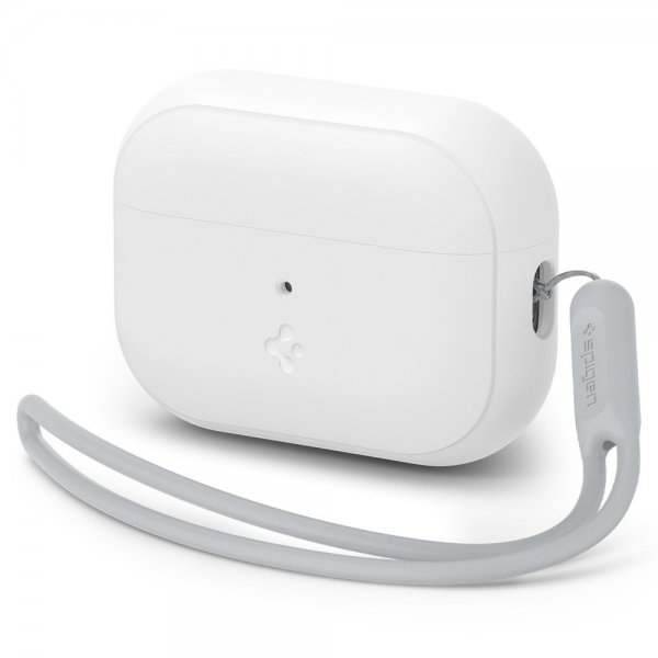 AirPods Pro 2 Skal Silicone Fit + Strap Vit