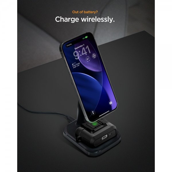 AirPods Pro 3 Skal Lock Fit Matte Black