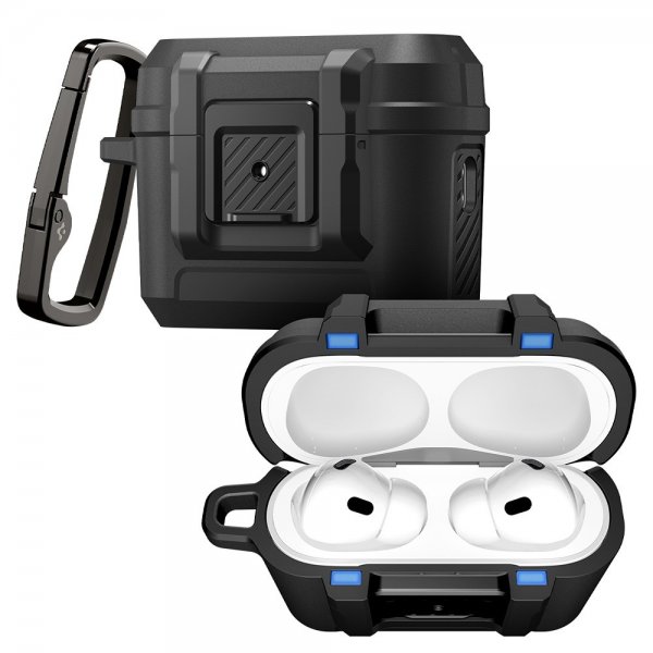 AirPods Pro 3 Skal Lock Fit Matte Black