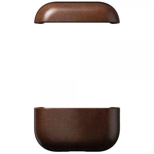 AirPods Pro 3 Skal Modern Leather Case Horween Rustic Brown