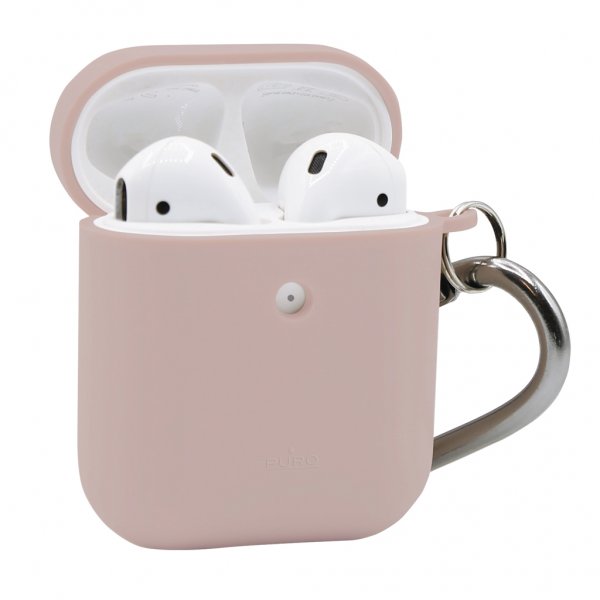 AirPods (1/2) Skal Biodegradable & Compostable Rosa