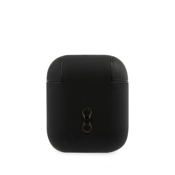 AirPods (1/2) Skal Leather Case Svart