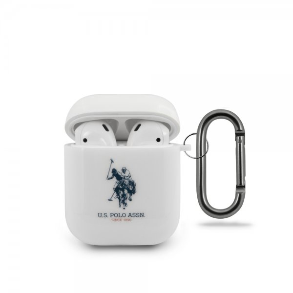 AirPods (1/2) Skal Silicone Case Vit