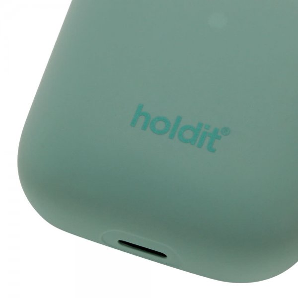 AirPods (1/2) Skal Silikon Nygård Moss Green
