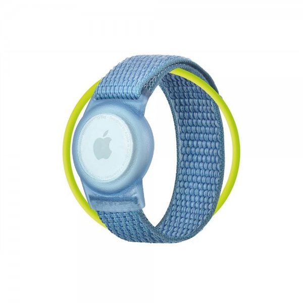 AirTag Armband Nylon Svart
