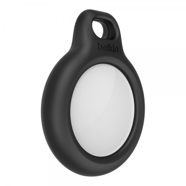 AirTag Hållare Secure Holder with Keyring 4-pack Svart
