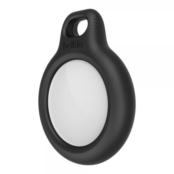 AirTag Hållare Secure Holder with Keyring 4-pack Svart