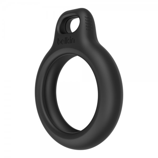 AirTag Hållare Secure Holder with Keyring 4-pack Svart