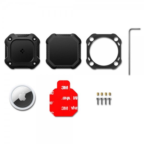 AirTag Hållare Tough Armor IP 4-pack Svart