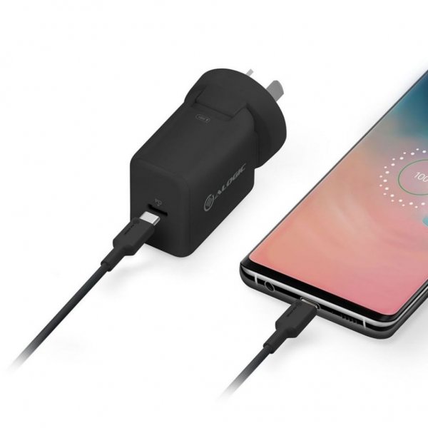 USB-C till USB-C laddkabel Elements PRO 5A Svart 2m