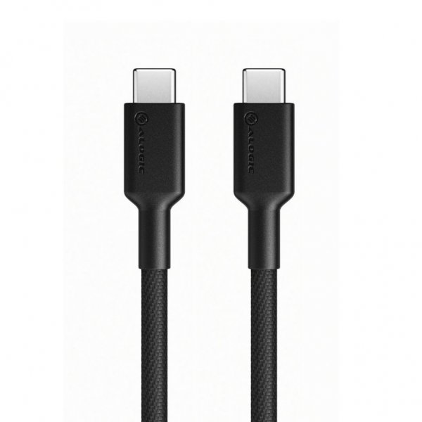 USB-C till USB-C laddkabel Elements PRO 5A Svart 2m