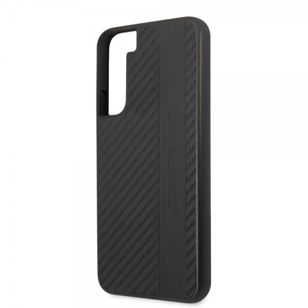 Samsung Galaxy S22 Plus Skal Leather Stripe Carbon Svart